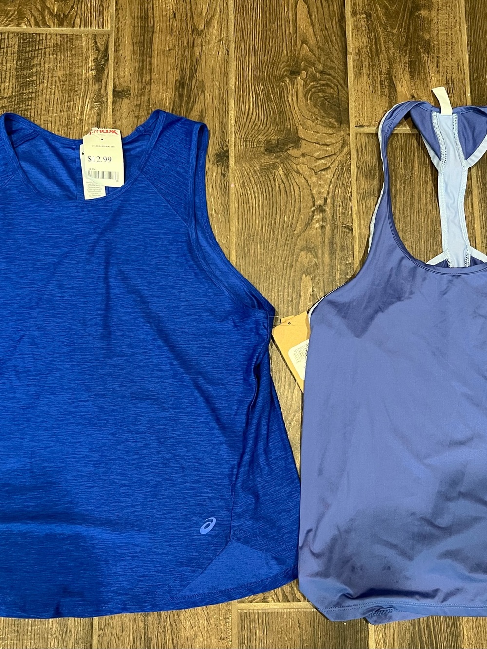 Under Armour/Asics  Women’s Athletic Tank Tops - Royal Blue & Periwinkle